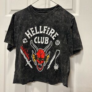 Netflix Stranger Things crop top xs